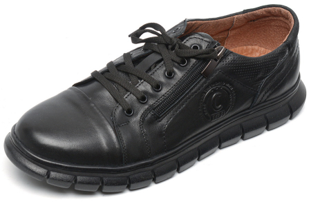 МУЖСКИЕ КЕДЫ НАТУРАЛЬНАЯ КОЖА CORVETTO ИТАЛИЯ