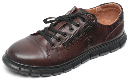 МУЖСКИЕ КЕДЫ НАТУРАЛЬНАЯ КОЖА CORVETTO ИТАЛИЯ