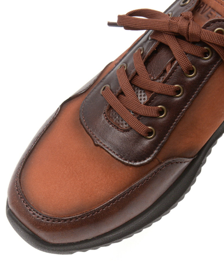 МУЖСКИЕ КРОССОВКИ НАТУРАЛЬНАЯ КОЖА (НУБУК) CORVETTO ИТАЛИЯ