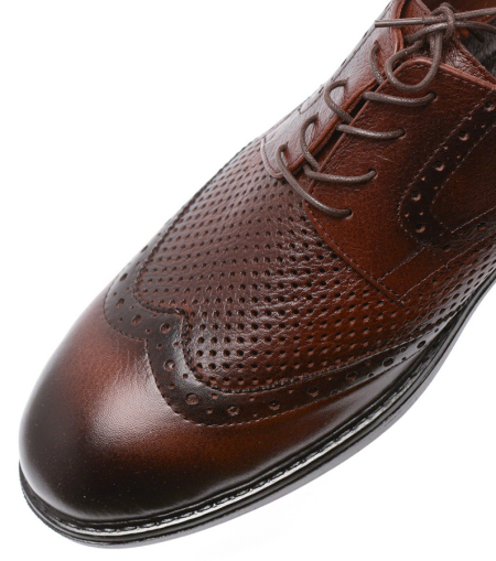 МУЖСКИЕ ПОЛУБОТИНКИ НАТУРАЛЬНАЯ КОЖА CORVETTO ИТАЛИЯ