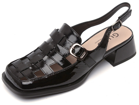 ЖЕНСКИЕ ТУФЛИ НАТУРАЛЬНАЯ КОЖА ЛАКОВАЯ GUGU ГЕРМАНИЯ