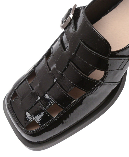 ЖЕНСКИЕ ТУФЛИ НАТУРАЛЬНАЯ КОЖА ЛАКОВАЯ GUGU ГЕРМАНИЯ