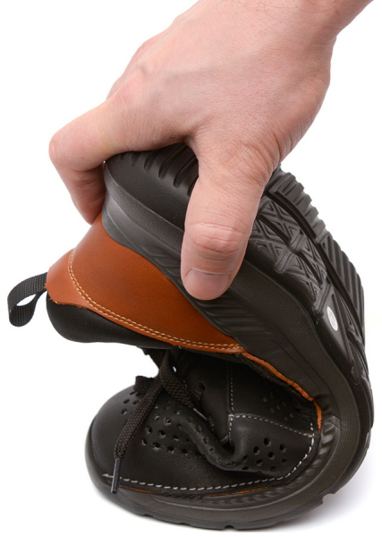 МУЖСКИЕ ПОЛУСПОРТИВНЫЕ ТУФЛИ НАТУРАЛЬНАЯ КОЖА GUGU ГЕРМАНИЯ