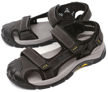 МУЖСКИЕ САНДАЛИИ НАТУРАЛЬНАЯ КОЖА GUGU ГЕРМАНИЯ