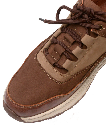 МУЖСКИЕ КРОССОВКИ НАТУРАЛЬНАЯ КОЖА+НУБУК CORVETTO ИТАЛИЯ