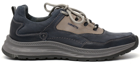 МУЖСКИЕ КРОССОВКИ НАТУРАЛЬНАЯ КОЖА+НУБУК CORVETTO ИТАЛИЯ