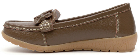 ЖЕНСКИЕ МОКАСИНЫ НАТУРАЛЬНАЯ КОЖА BINIFOOT ТАЙВАНЬ