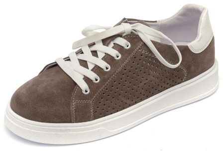 ЖЕНСКИЕ КЕДЫ НАТУРАЛЬНАЯ КОЖА (ВЕЛЮР) CORVETTO ИТАЛИЯ