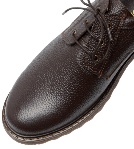 МУЖСКИЕ ПОЛУБОТИНКИ НАТУРАЛЬНАЯ КОЖА GOODZONE РОССИЯ