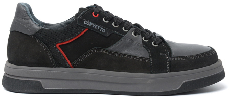 МУЖСКИЕ КРОССОВКИ НАТУРАЛЬНАЯ КОЖА CORVETTO ИТАЛИЯ
