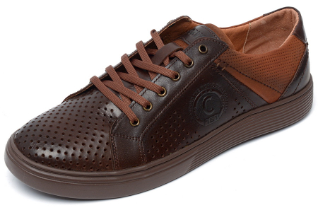 МУЖСКИЕ КЕДЫ НАТУРАЛЬНАЯ КОЖА CORVETTO ИТАЛИЯ