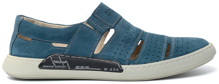 МУЖСКИЕ ЛЕТНИЕ ТУФЛИ НАТУРАЛЬНАЯ КОЖА НУБУК CORVETTO ИТАЛИЯ