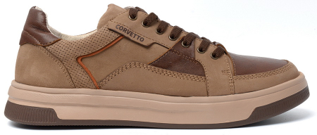 МУЖСКИЕ КРОССОВКИ НАТУРАЛЬНАЯ КОЖА CORVETTO ИТАЛИЯ