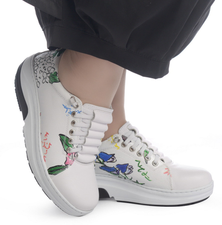 ЖЕНСКИЕ КРОССОВКИ НАТУРАЛЬНАЯ КОЖА GUGU ГЕРМАНИЯ