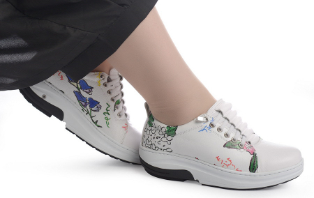 ЖЕНСКИЕ КРОССОВКИ НАТУРАЛЬНАЯ КОЖА GUGU ГЕРМАНИЯ