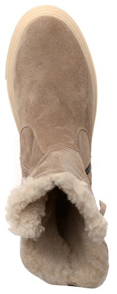 ЖЕНСКИЕ САПОГИ НАТУРАЛЬНАЯ КОЖА(ВЕЛЮР) /НАТУРАЛЬНАЯ ШЕРСТЬ CORVETTO ИТАЛИЯ