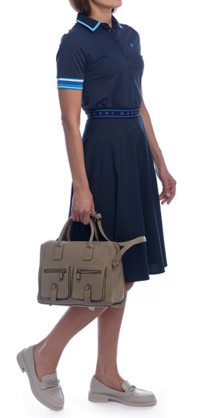 ПОРТФЕЛЬ НАТУРАЛЬНАЯ КОЖА KIKI LOK КОРЕЯ