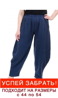 БРЮКИ 100% ЛЕН КОРЕЯ