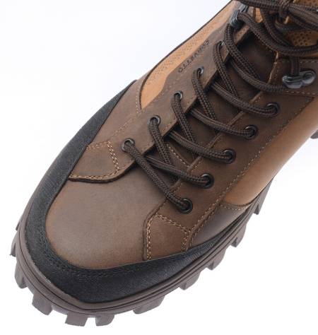 МУЖСКИЕ КРОССОВКИ НАТУРАЛЬНАЯ КОЖА(НУБУК) / ШЕРСТЬ CORVETTO