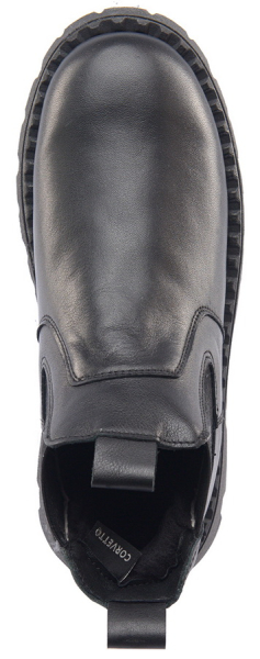 ЖЕНСКИЕ БОТИНКИ НАТУРАЛЬНАЯ КОЖА / НАТУРАЛЬНЫЙ МЕХ CORVETTO ИТАЛИЯ