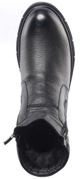 МУЖСКИЕ БОТИНКИ НАТУРАЛЬНАЯ КОЖА / НАТУРАЛЬНЫЙ МЕХ CORVETTO