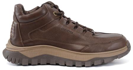 МУЖСКИЕ БОТИНКИ ПОЛУСПОРТ НАТУРАЛЬНАЯ КОЖА / ШЕРСТЬ CORVETTO