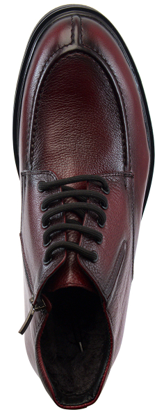 МУЖСКИЕ БОТИНКИ НАТУРАЛЬНАЯ КОЖА / НАТУРАЛЬНЫЙ МЕХ CORVETTO