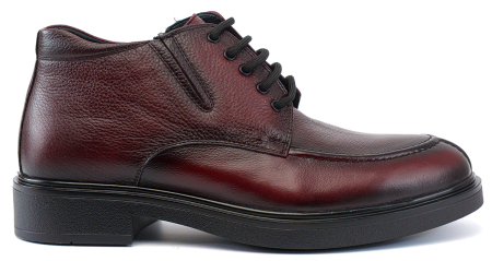 МУЖСКИЕ БОТИНКИ НАТУРАЛЬНАЯ КОЖА / НАТУРАЛЬНЫЙ МЕХ CORVETTO