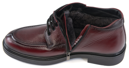 МУЖСКИЕ БОТИНКИ НАТУРАЛЬНАЯ КОЖА / НАТУРАЛЬНЫЙ МЕХ CORVETTO