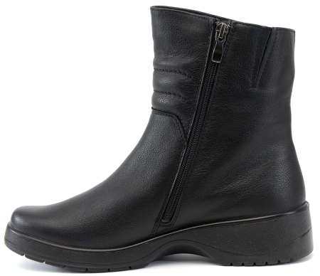 ЖЕНСКИЕ ПОЛУСАПОГИ НАТУРАЛЬНАЯ КОЖА / БАЙКА РОСВЕСТ РОССИЯ