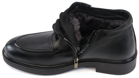 МУЖСКИЕ БОТИНКИ НАТУРАЛЬНАЯ КОЖА / НАТУРАЛЬНЫЙ МЕХ CORVETTO