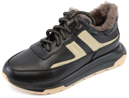 ЖЕНСКИЕ БОТИНКИ НАТУРАЛЬНАЯ КОЖА / НАТУРАЛЬНЫЙ МЕХ CORVETTO ИТАЛИЯ