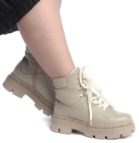 ЖЕНСКИЕ БОТИНКИ НАТУРАЛЬНАЯ КОЖА / ШЕРСТЬ CORVETTO ИТАЛИЯ