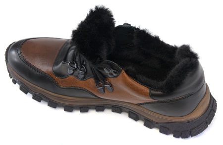 МУЖСКИЕ БОТИНКИ НАТУРАЛЬНАЯ КОЖА / ШЕРСТЬ CORVETTO