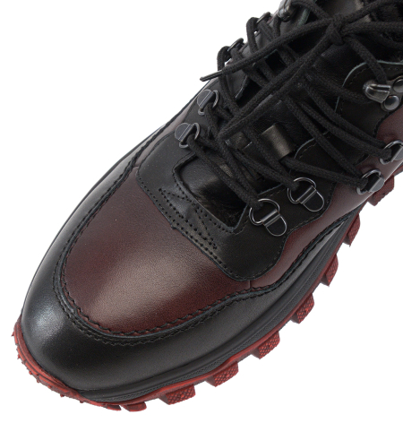 МУЖСКИЕ БОТИНКИ НАТУРАЛЬНАЯ КОЖА / ШЕРСТЬ CORVETTO