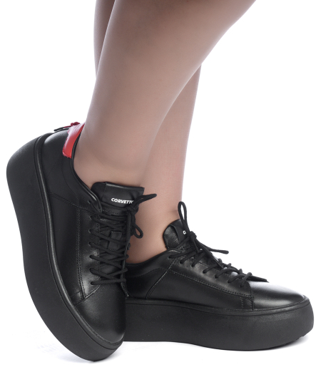 ЖЕНСКИЕ КРОССОВКИ НАТУРАЛЬНАЯ КОЖА CORVETTO