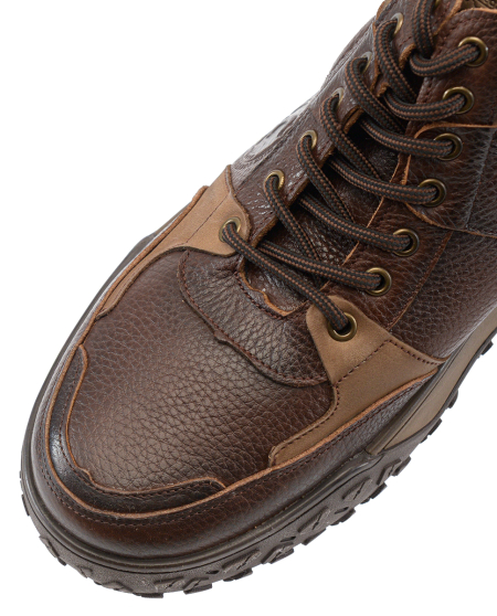 МУЖСКИЕ БОТИНКИ ПОЛУСПОРТИВНЫЕ НАТУРАЛЬНАЯ КОЖА / ШЕРСТЬ CORVETTO