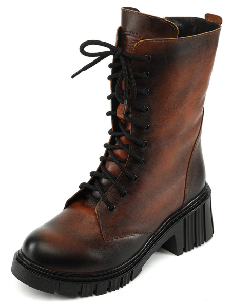 ЖЕНСКИЕ ПОЛУСАПОГИ НАТУРАЛЬНАЯ КОЖА / ШЕРСТЬ CORVETTO ИТАЛИЯ