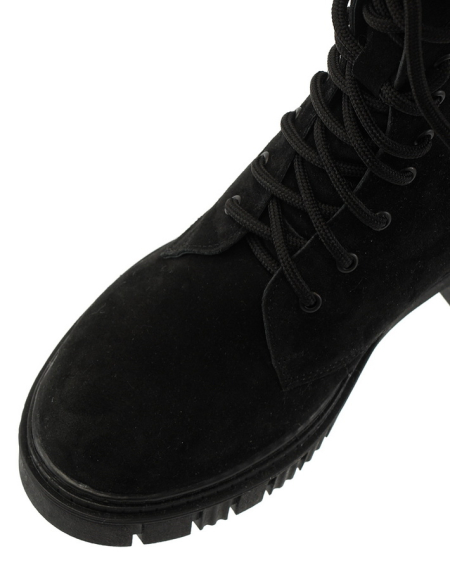 ЖЕНСКИЕ ПОЛУСАПОГИ НАТУРАЛЬНАЯ КОЖА / ВЕЛЮР / ШЕРСТЬ CORVETTO ИТАЛИЯ