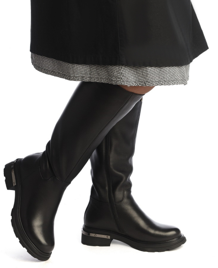 ЖЕНСКИЕ САПОГИ НАТУРАЛЬНАЯ КОЖА/ НАТУРАЛЬНЫЙ МЕХ GUGU ГЕРМАНИЯ