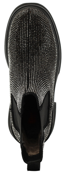 ЖЕНСКИЕ БОТИНКИ ЧЕЛСИ НАТУРАЛЬНАЯ КОЖА/ НАТУРАЛЬНЫЙ МЕХ GUGU ГЕРМАНИЯ