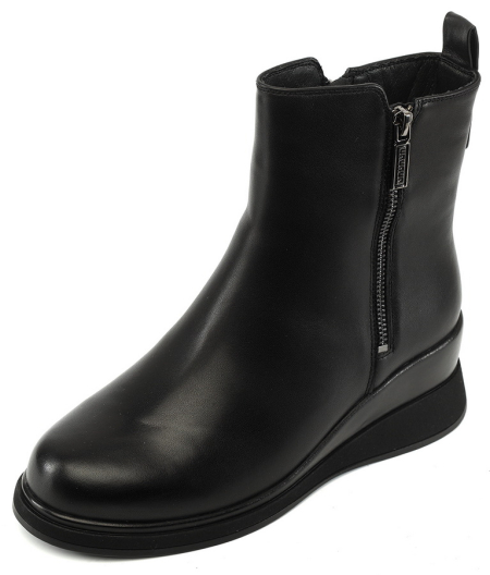 ЖЕНСКИЕ БОТИНКИ НАТУРАЛЬНАЯ КОЖА/ НАТУРАЛЬНЫЙ МЕХ GUGU ГЕРМАНИЯ