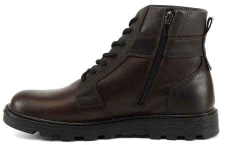 МУЖСКИЕ БОТИНКИ НАТУРАЛЬНАЯ КОЖА / ШЕРСТЬ РОССИЯ