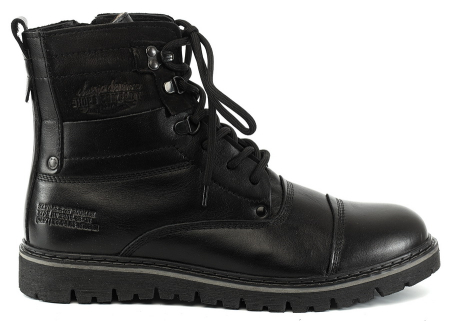 МУЖСКИЕ БОТИНКИ НАТУРАЛЬНАЯ КОЖА / ШЕРСТЬ РОССИЯ