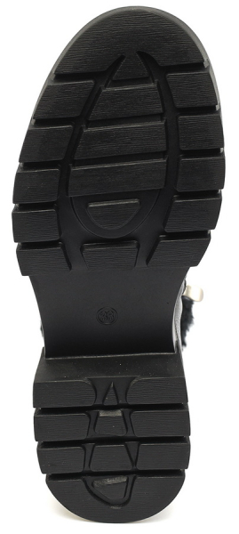 ЖЕНСКИЕ САПОГИ НАТУРАЛЬНАЯ КОЖА+ВЕЛЮР / НАТУРАЛЬНЫЙ МЕХ GUGU ГЕРМАНИЯ