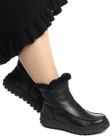 ЖЕНСКИЕ САПОГИ НАТУРАЛЬНАЯ КОЖА / НАТУРАЛЬНЫЙ МЕХ GUGU ГЕРМАНИЯ