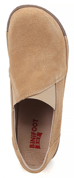 ЖЕНСКИЕ МОКАСИНЫ НА ТАНКЕТКЕ НАТУРАЛЬНАЯ КОЖА (ЗАМША) BINIFOOT/BNF ТАЙВАНЬ