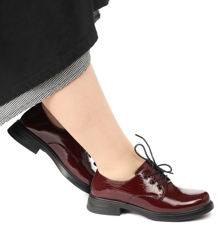 ЖЕНСКИЕ ТУФЛИ НАТУРАЛЬНАЯ КОЖА ЛАКОВАЯ GUGU ГЕРМАНИЯ