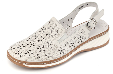 ЖЕНСКИЕ БОСОНОЖКИ НАТУРАЛЬНАЯ КОЖА GUGU ГЕРМАНИЯ