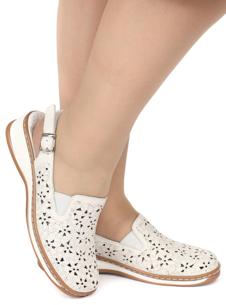 ЖЕНСКИЕ БОСОНОЖКИ НАТУРАЛЬНАЯ КОЖА GUGU ГЕРМАНИЯ